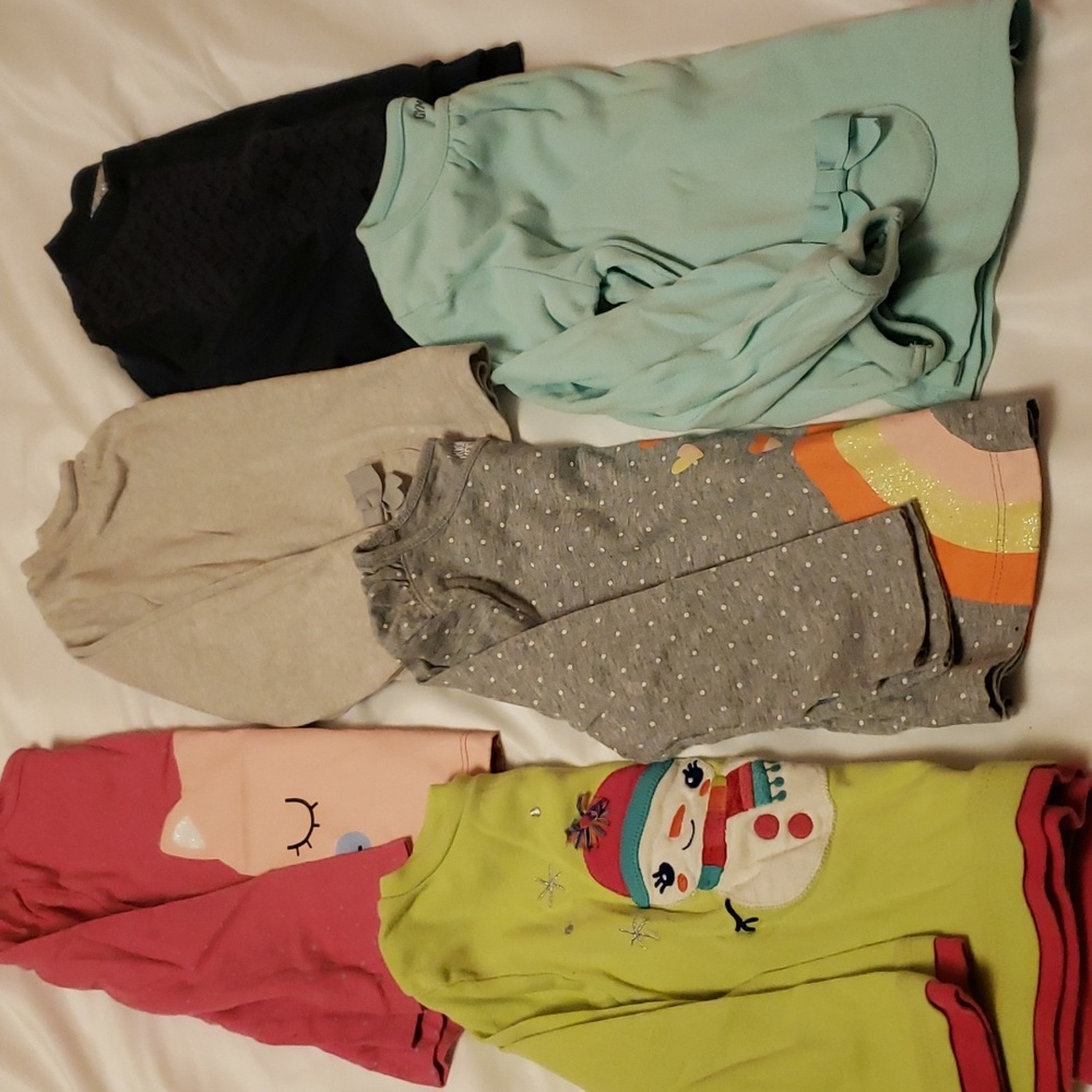 2T Girls Shirts Bundle